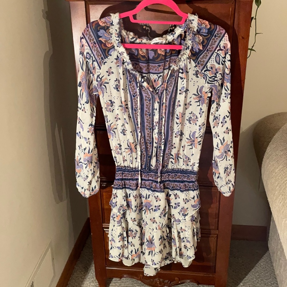 LoveShackFancy layered mini dress size 0